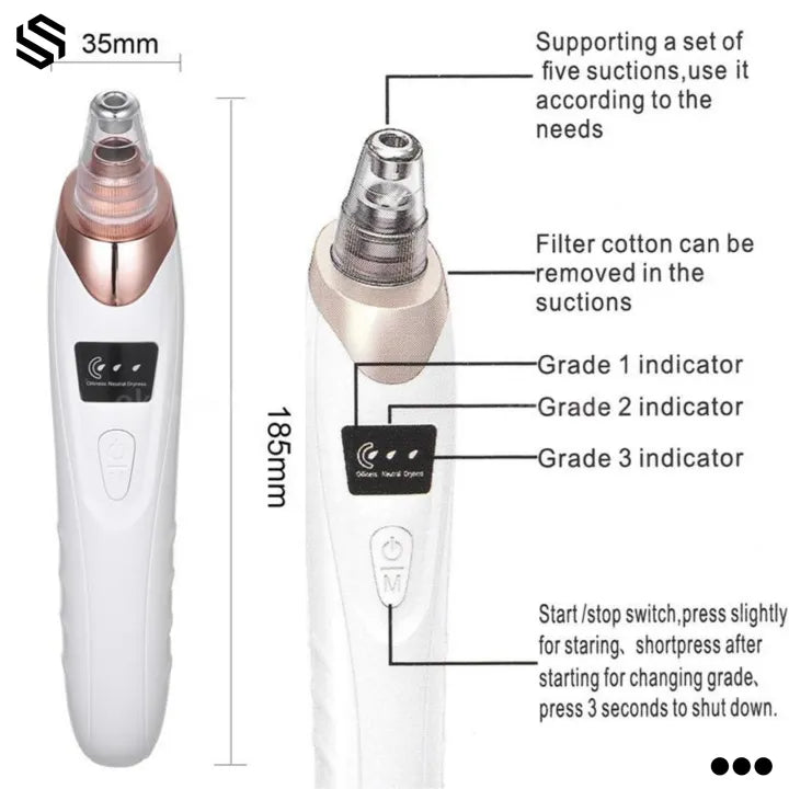 5 In 1 Black Head Remover Machine