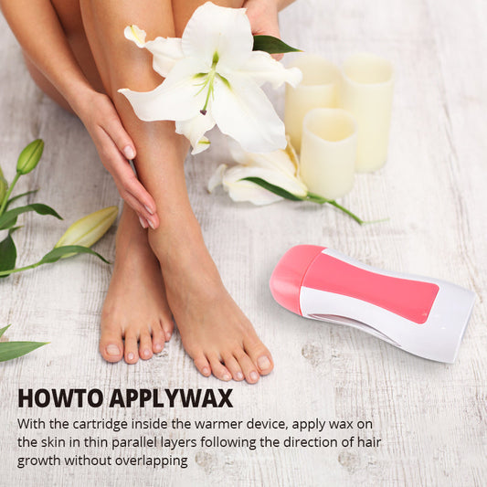 Pack of 3 Roll on Wax Heater Machine Portable