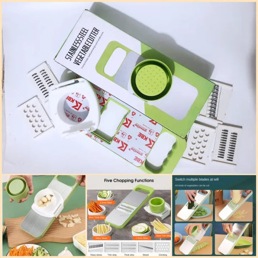 5 in 1 vegetable blades cutter