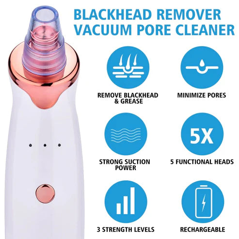 5-in-1 Blackhead remover | Rechargeable