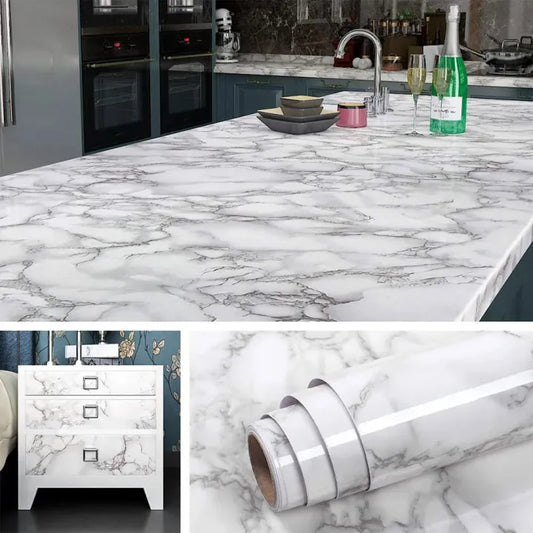 Marble Sheet - Marble Sheet Sticker - 60cm x 100cm/200Cm | PVC Waterproof Self adhesive Wallpaper Sticker