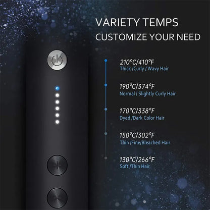 2 in 1 hair straightener comb