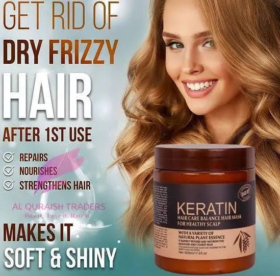 Keratin Hair Mask | The Key to Stronger, Healthier Hair